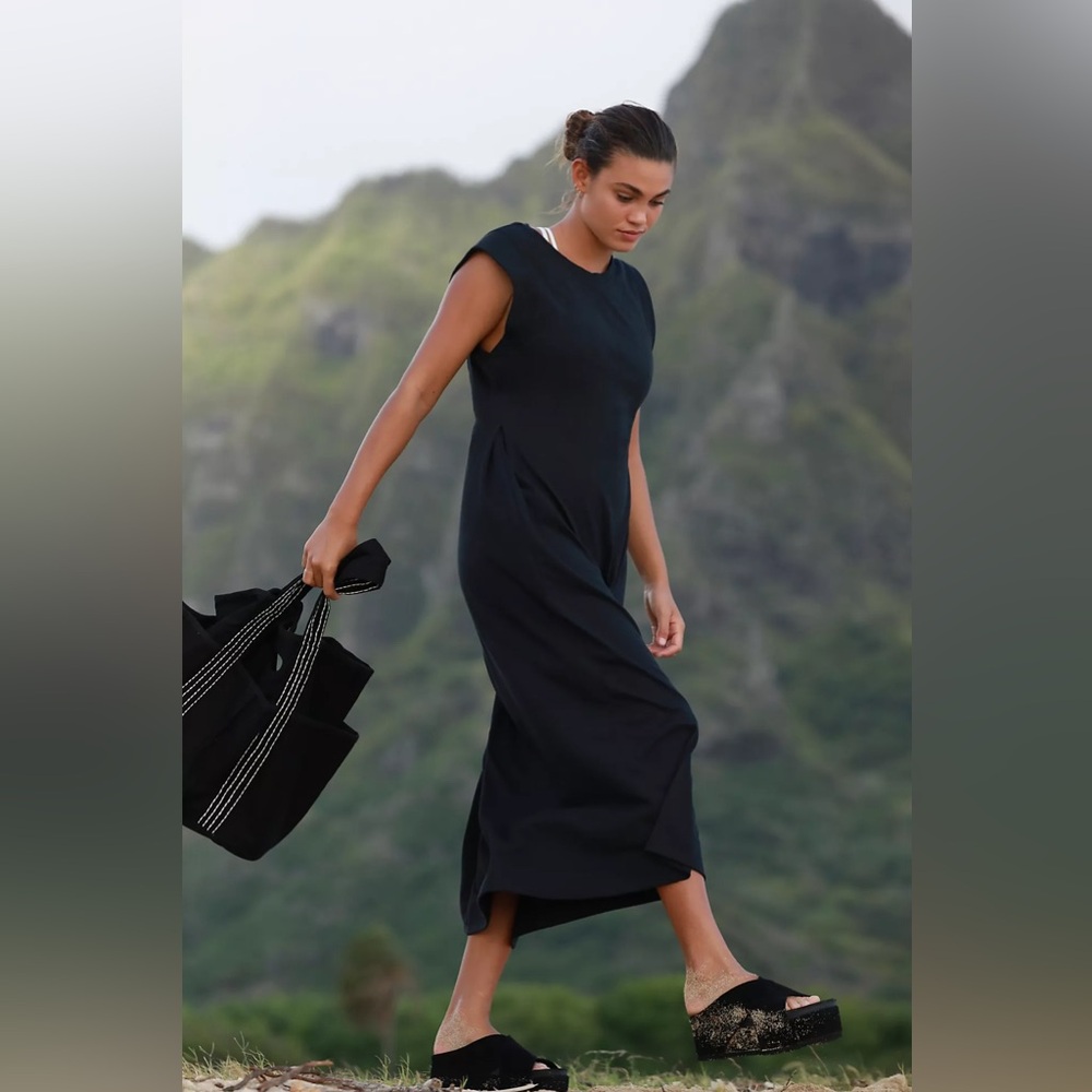 FREE PEOPLE NWT SIMONE MIDI DRESS - Picture 3 of 16